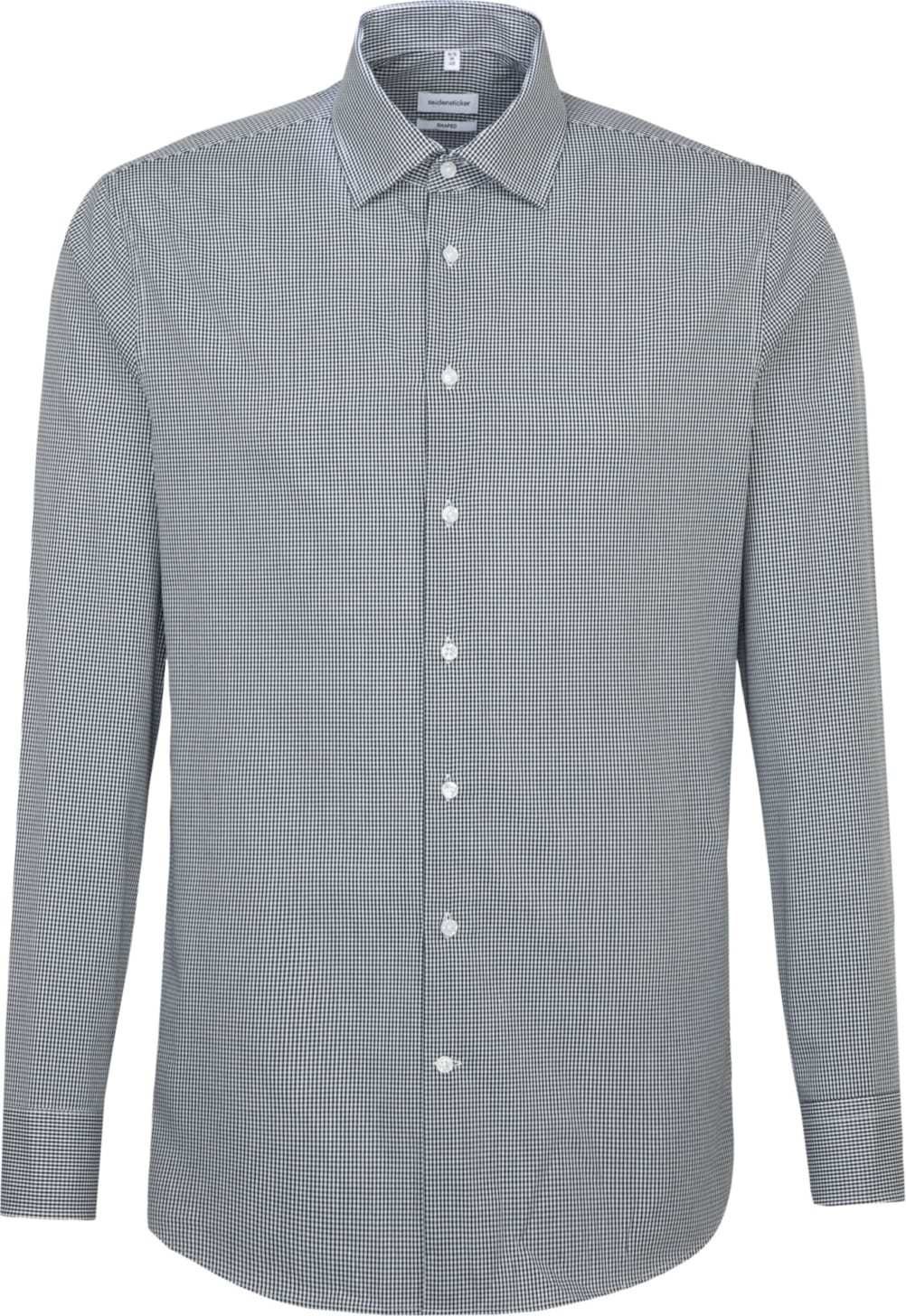 SEIDENSTICKER Košile kobaltová modř / bílá