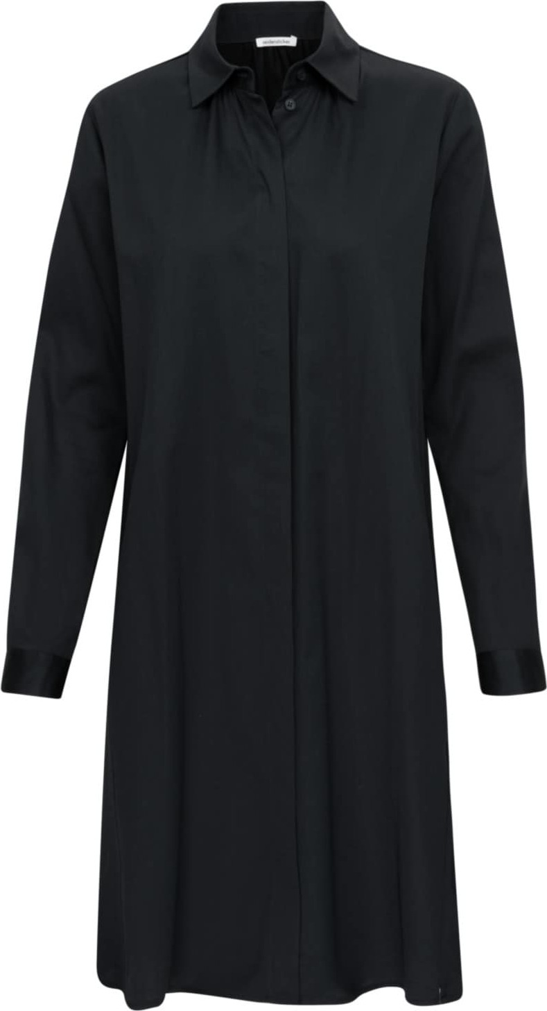 SEIDENSTICKER Košilové šaty černá