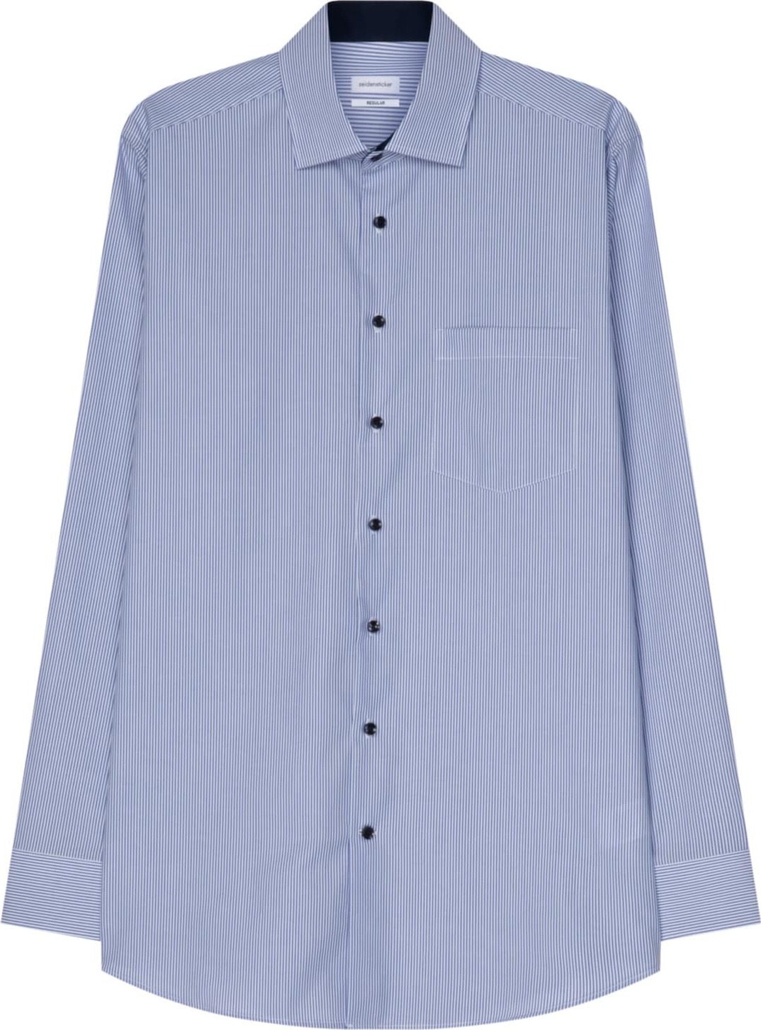 SEIDENSTICKER Společenská košile modrá / bílá