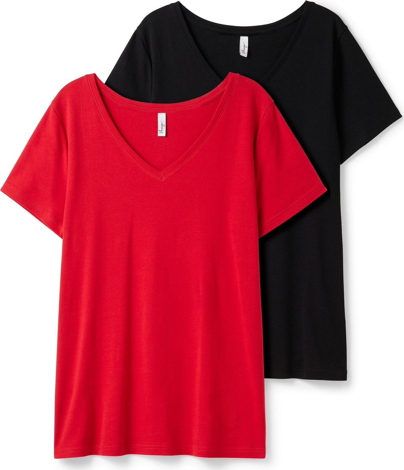 SHEEGO Tričko červená / černá