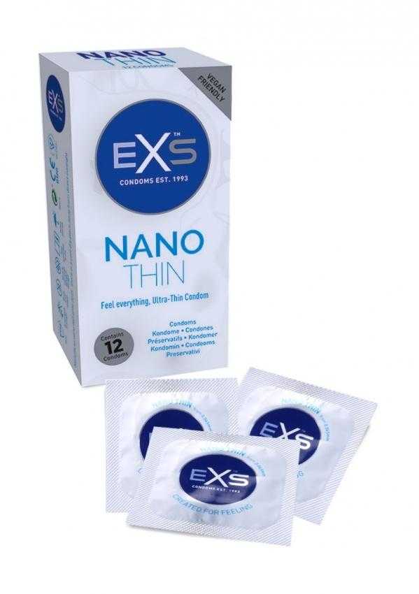EXS Nano Thin kondomy 12 ks EXS