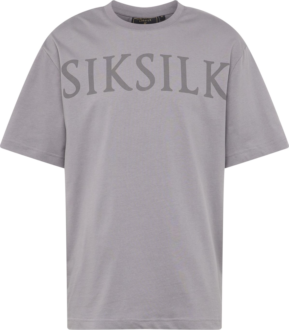 SikSilk Tričko šedá / tmavě šedá