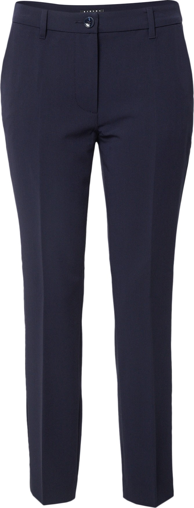 Sisley Kalhoty s puky námořnická modř