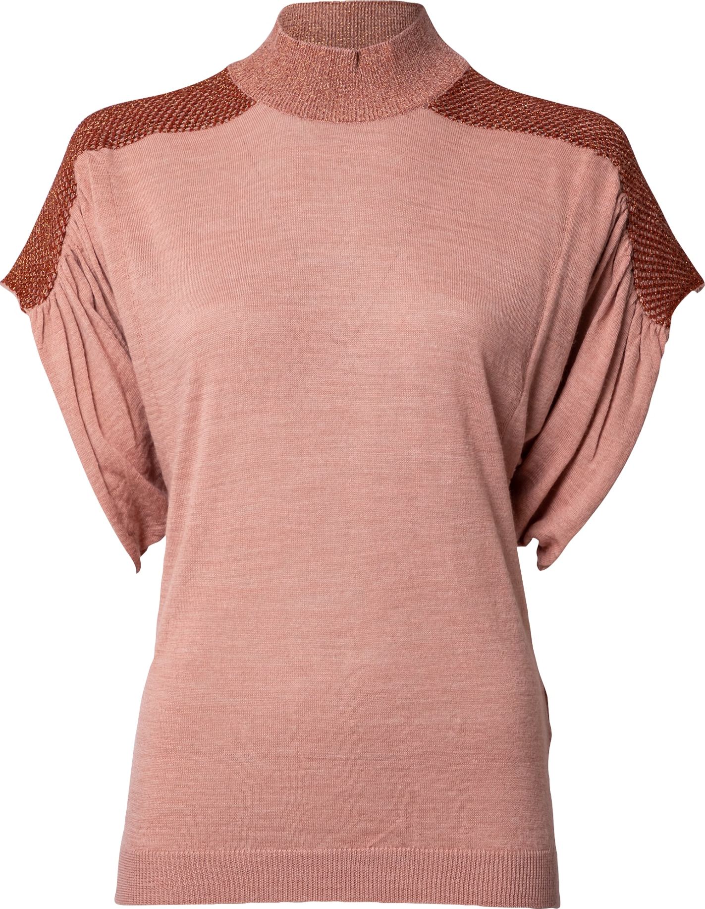 Sisley Svetr starorůžová / rezavě červená