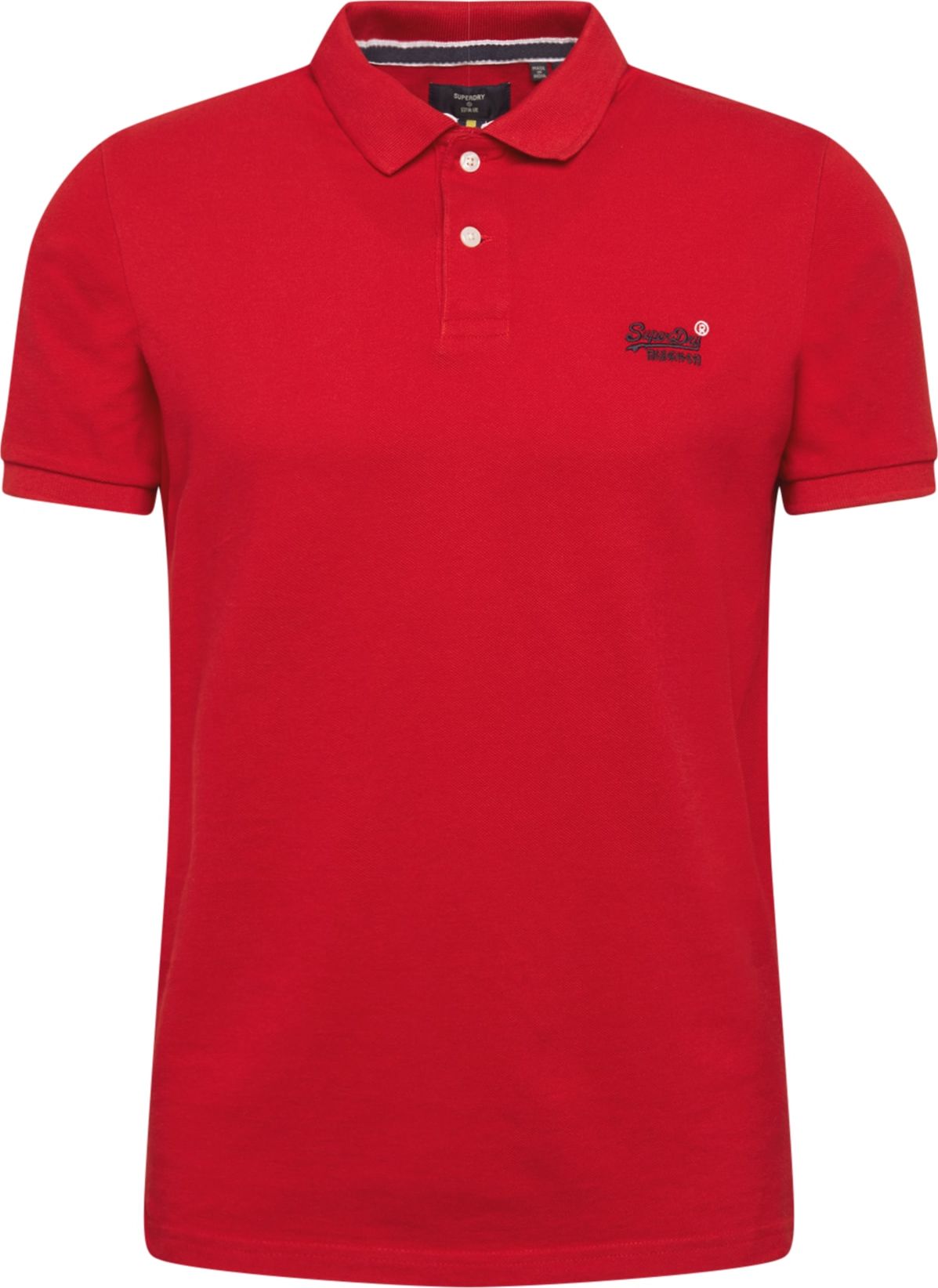 Superdry Tričko námořnická modř / červená