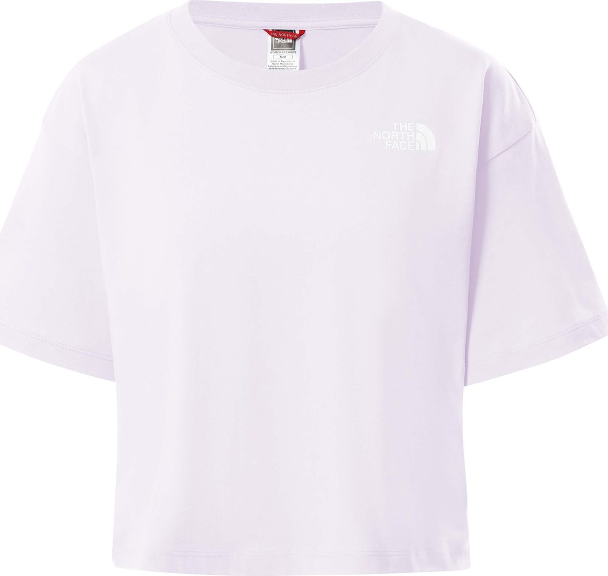 THE NORTH FACE Funkční tričko pastelově růžová / bílá