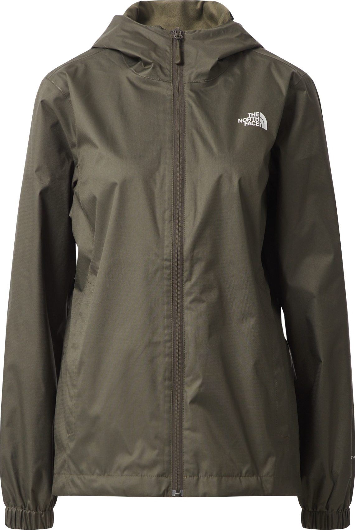 THE NORTH FACE Sportovní bunda 'Quest' khaki / bílá