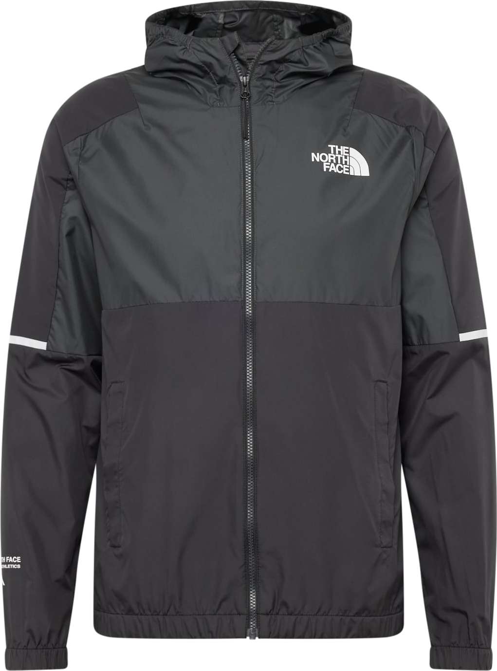 THE NORTH FACE Sportovní bunda černá / bílá