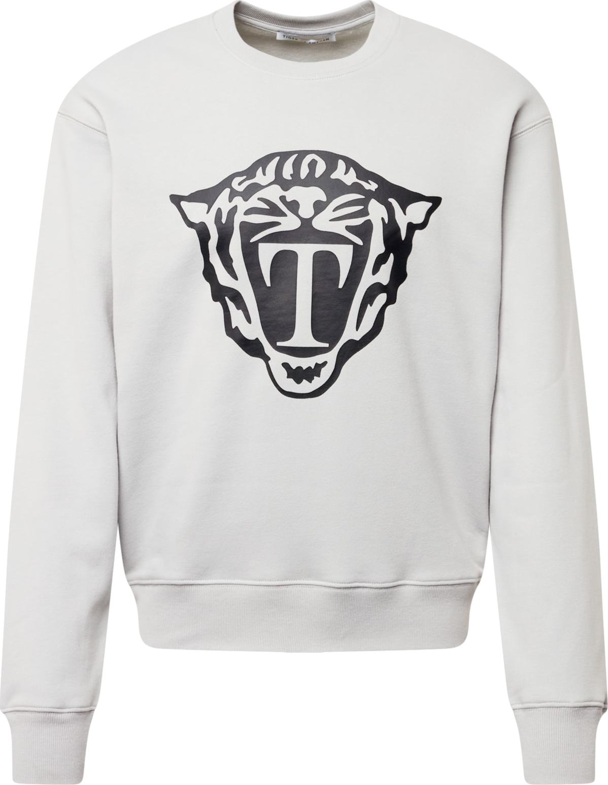 Tiger of Sweden Mikina 'ZOAB PR' světle šedá / černá