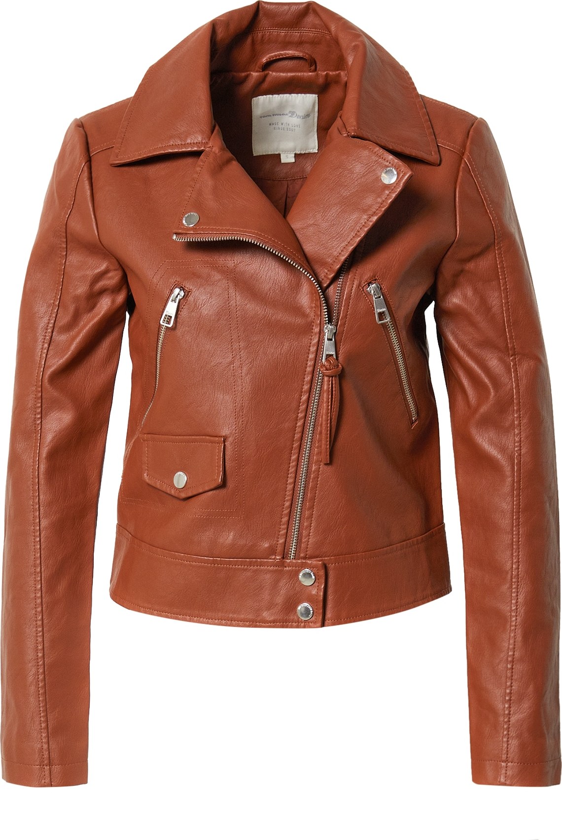 TOM TAILOR DENIM Přechodná bunda karamelová