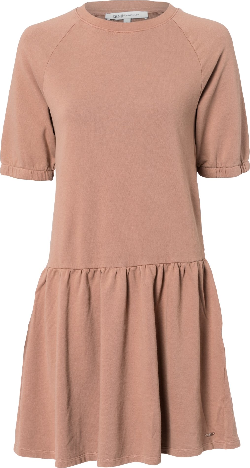 TOM TAILOR DENIM Šaty světle hnědá