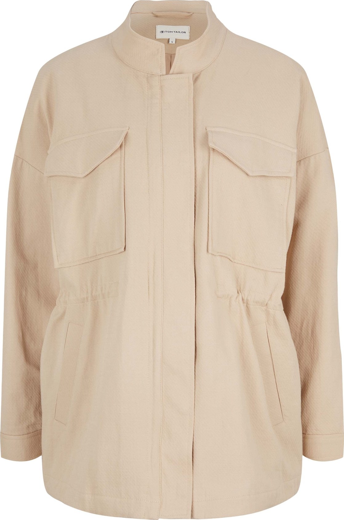 TOM TAILOR Přechodná bunda béžová