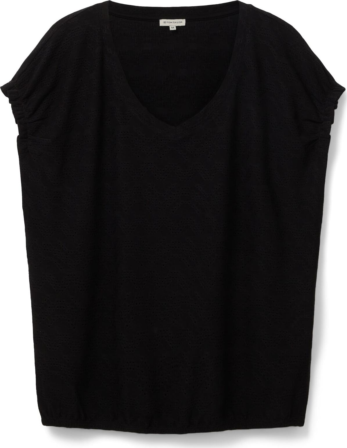 TOM TAILOR Tričko černá