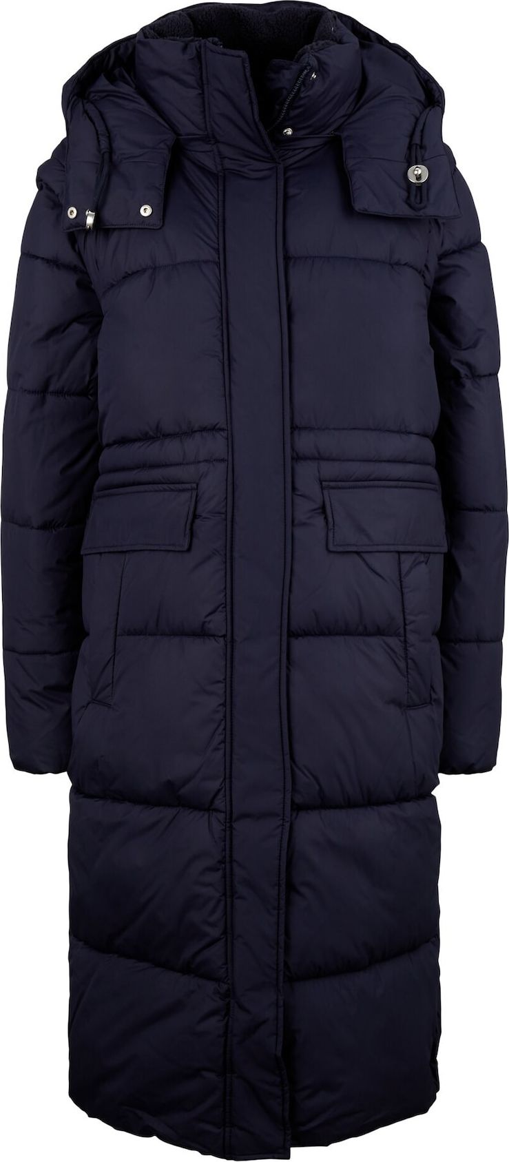 TOM TAILOR Zimní kabát marine modrá