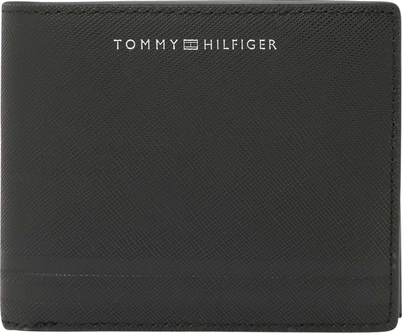 TOMMY HILFIGER Peněženka černá / bílá