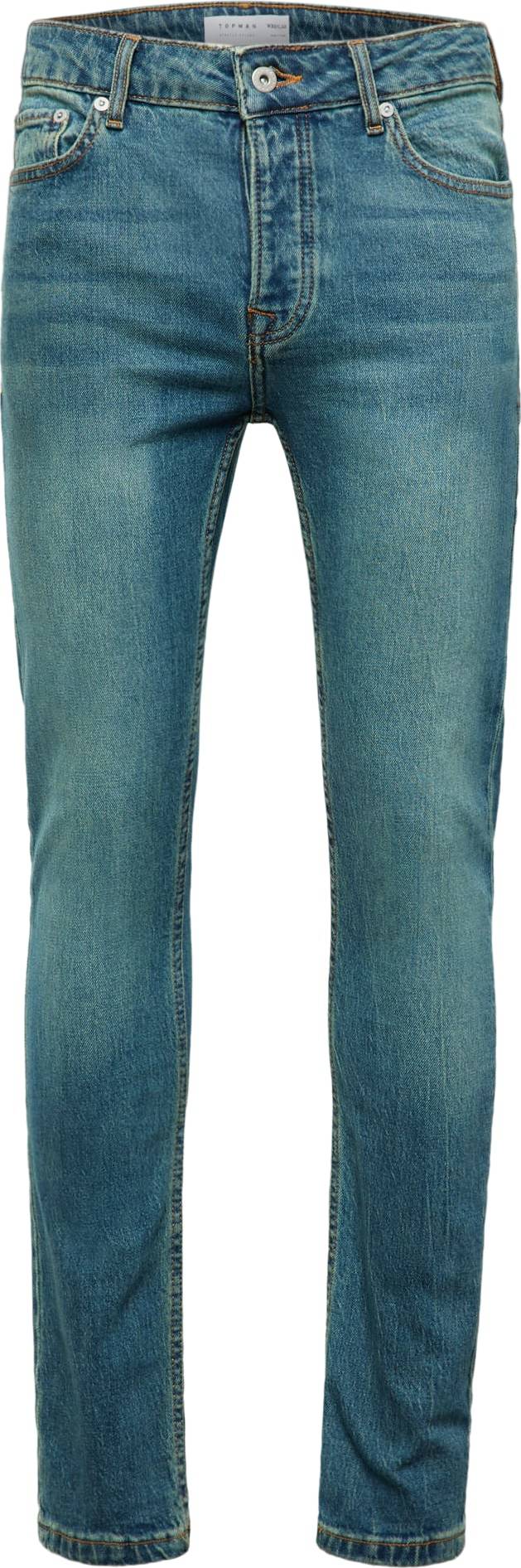 TOPMAN Džíny modrá džínovina