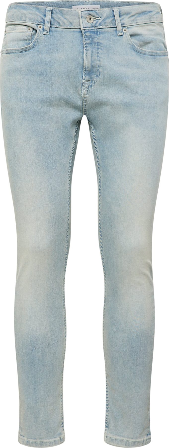 TOPMAN Džíny světlemodrá