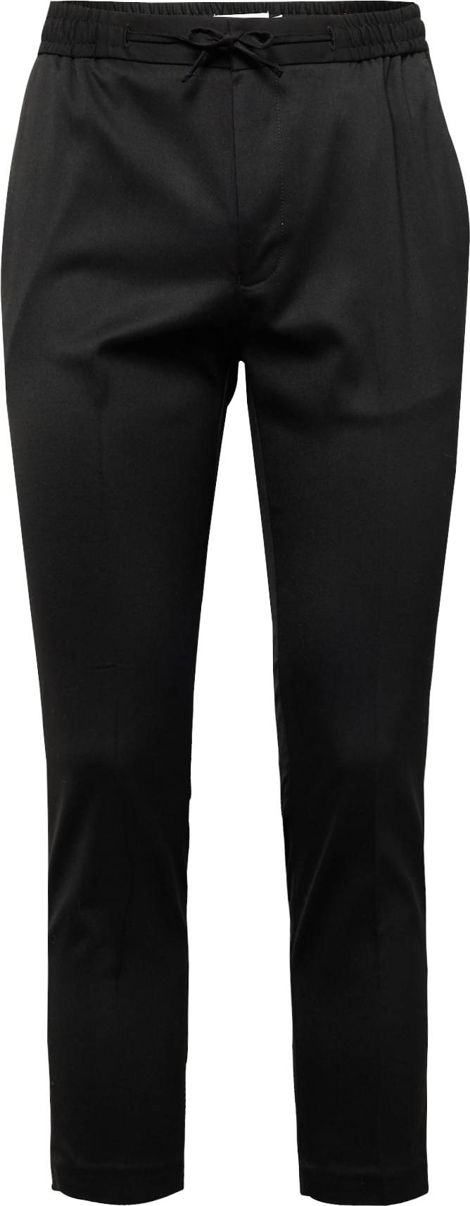 TOPMAN Kalhoty černá