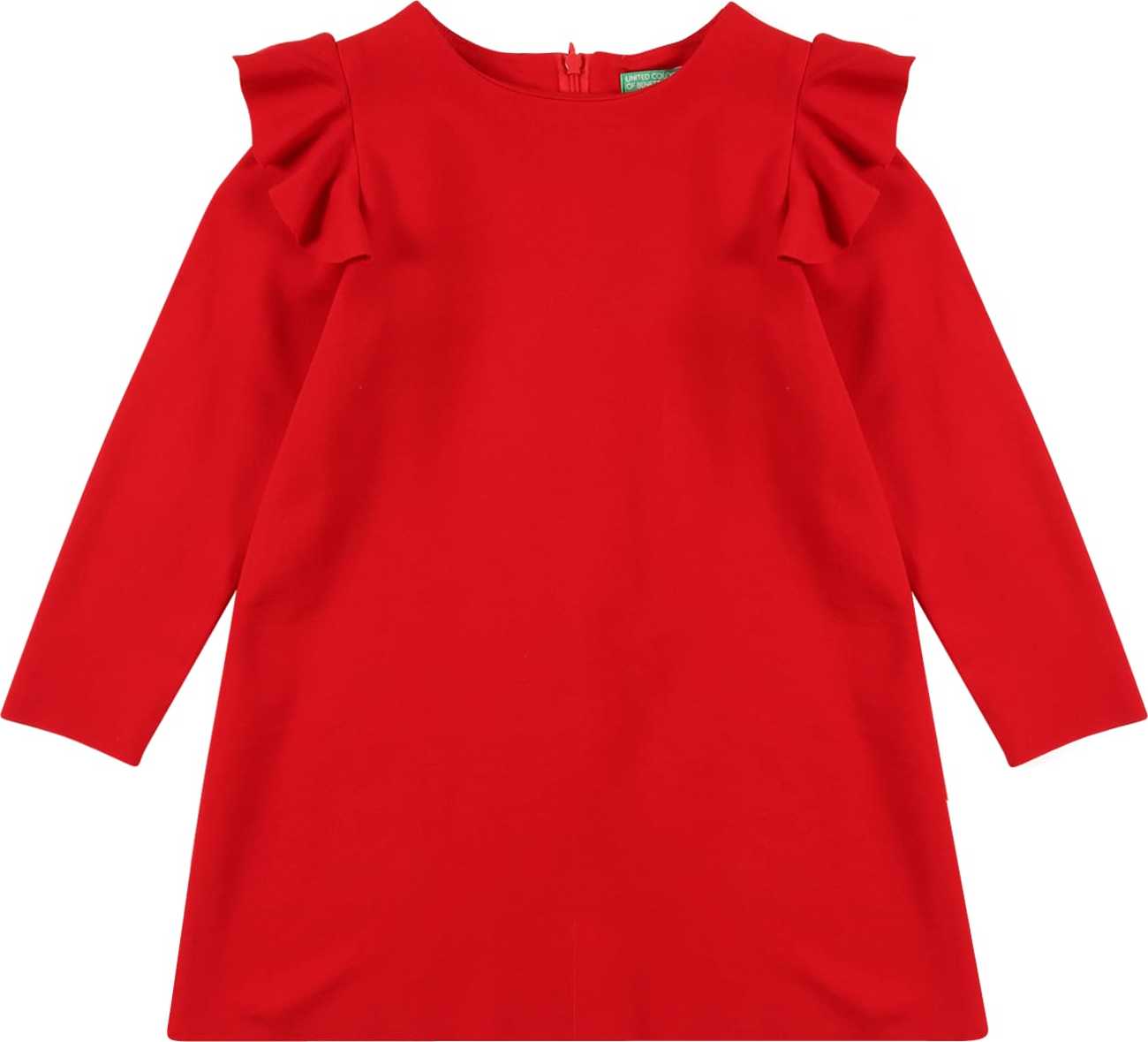 UNITED COLORS OF BENETTON Šaty červená