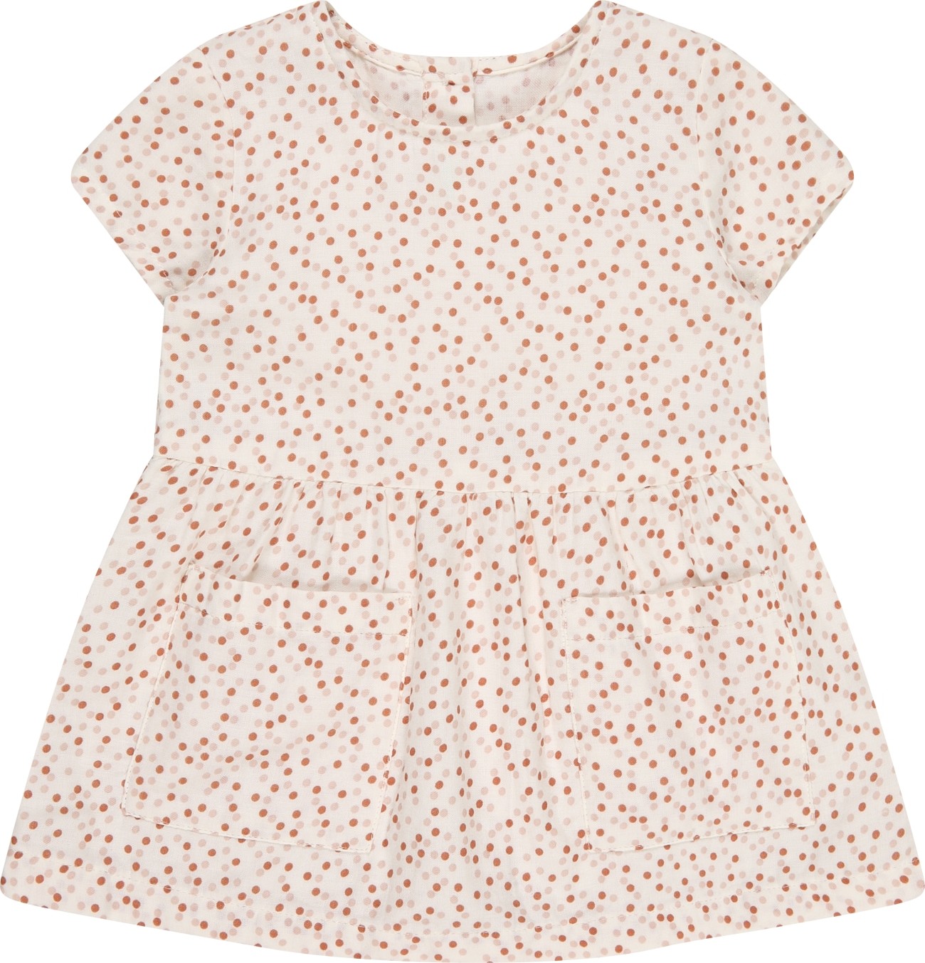 UNITED COLORS OF BENETTON Šaty starorůžová / červená / bílá