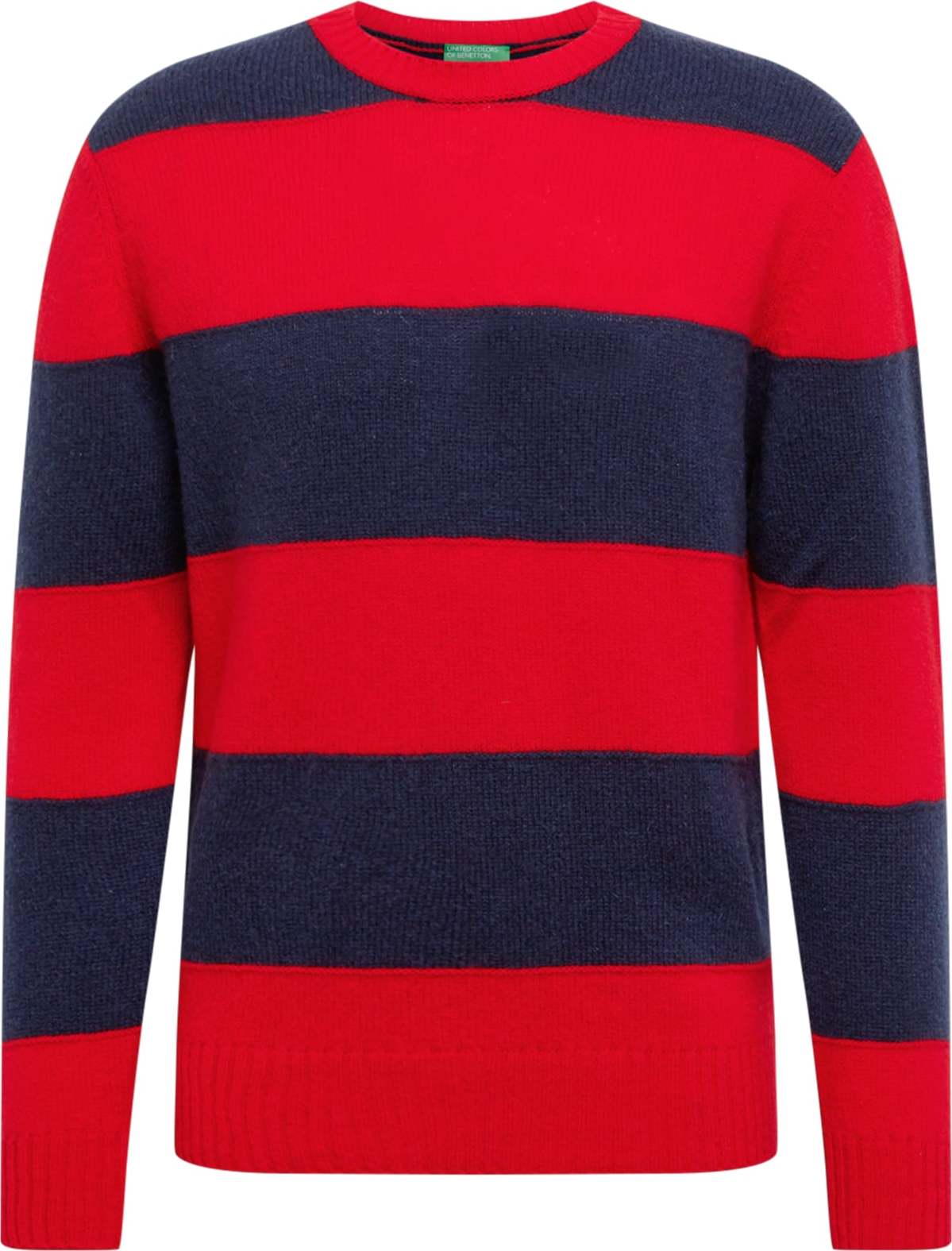 UNITED COLORS OF BENETTON Svetr světlemodrá / světle červená
