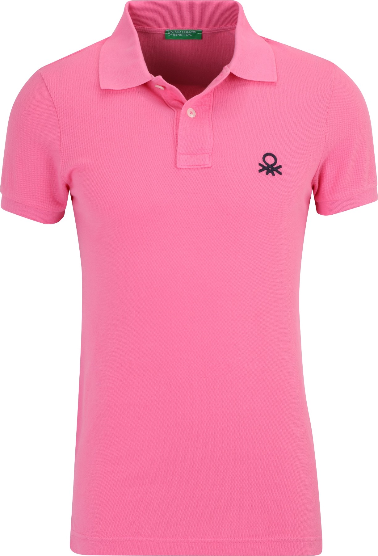 UNITED COLORS OF BENETTON Tričko noční modrá / světle růžová