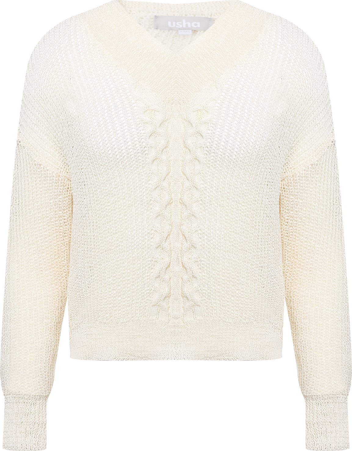 Usha Svetr barva bílé vlny