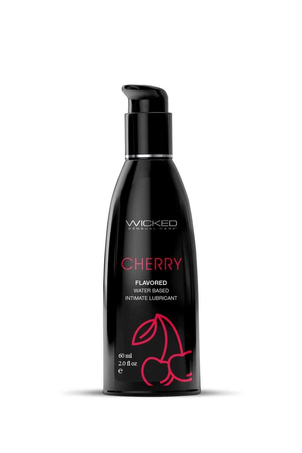 Wicked Aqua lubrikační gel Cherry 60 ml Wicked Sensual Care