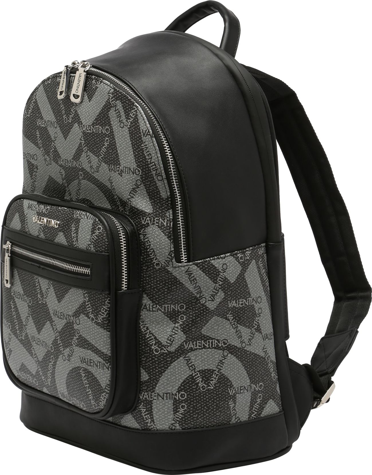 VALENTINO Batoh 'MYSTO' kouřově šedá / černá