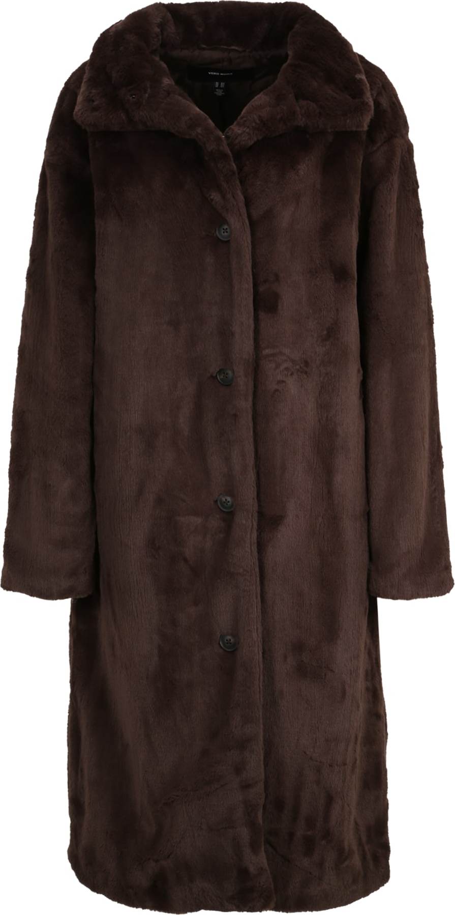 Vero Moda Petite Zimní kabát 'MONROE' tmavě hnědá