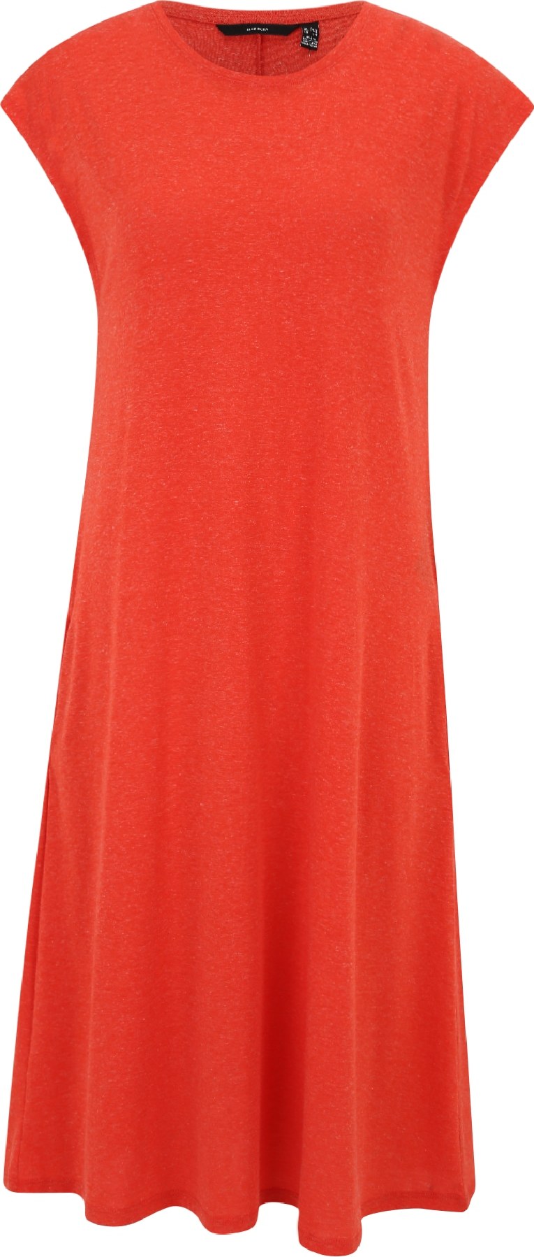 Vero Moda Tall Šaty 'JUNE' oranžově červená