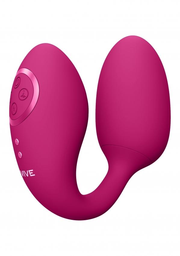 Shots - VIVE Aika pink vibrační vajíčko na dálkové ovládání VIVE