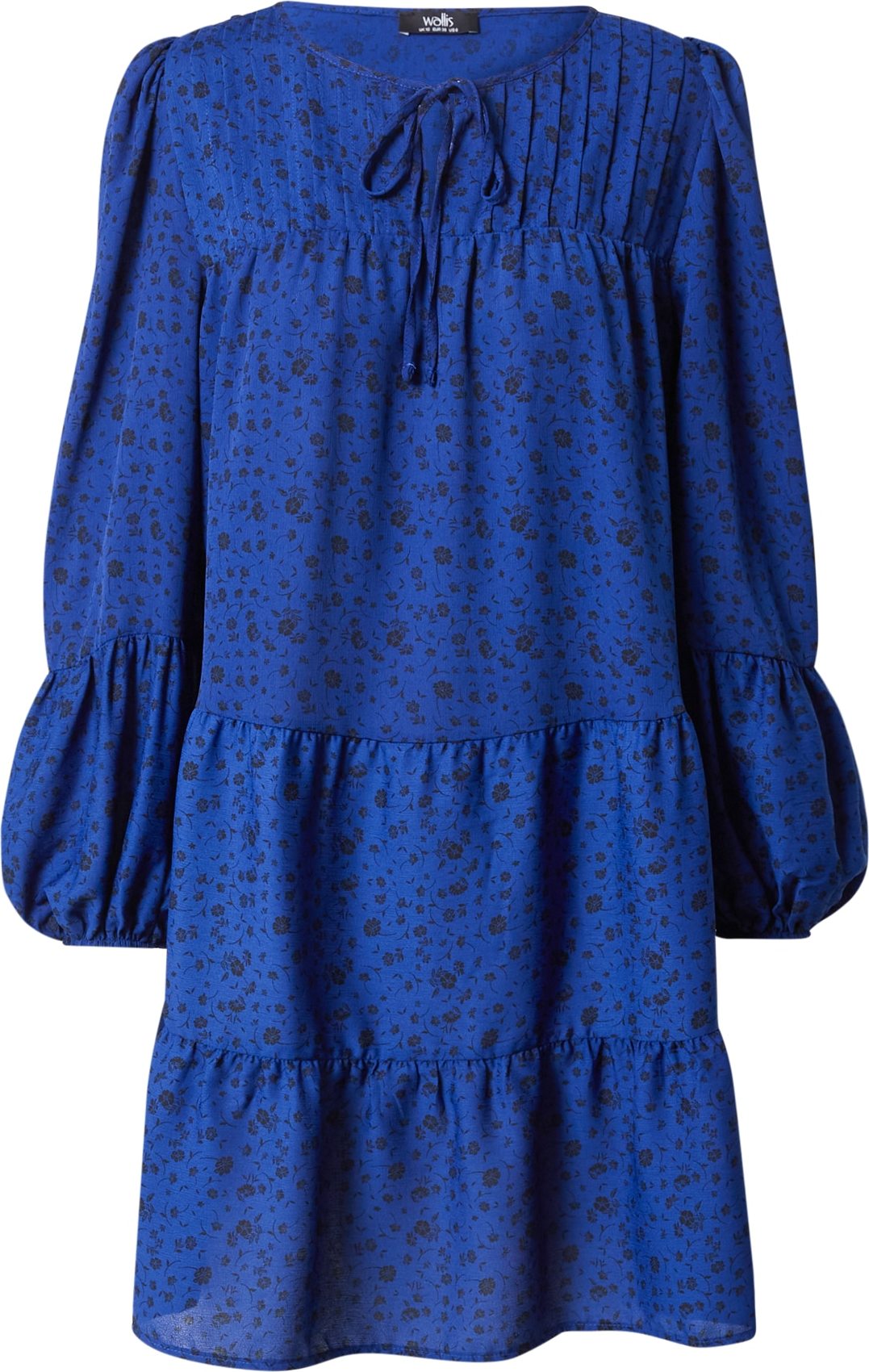 Wallis Košilové šaty kobaltová modř / černá