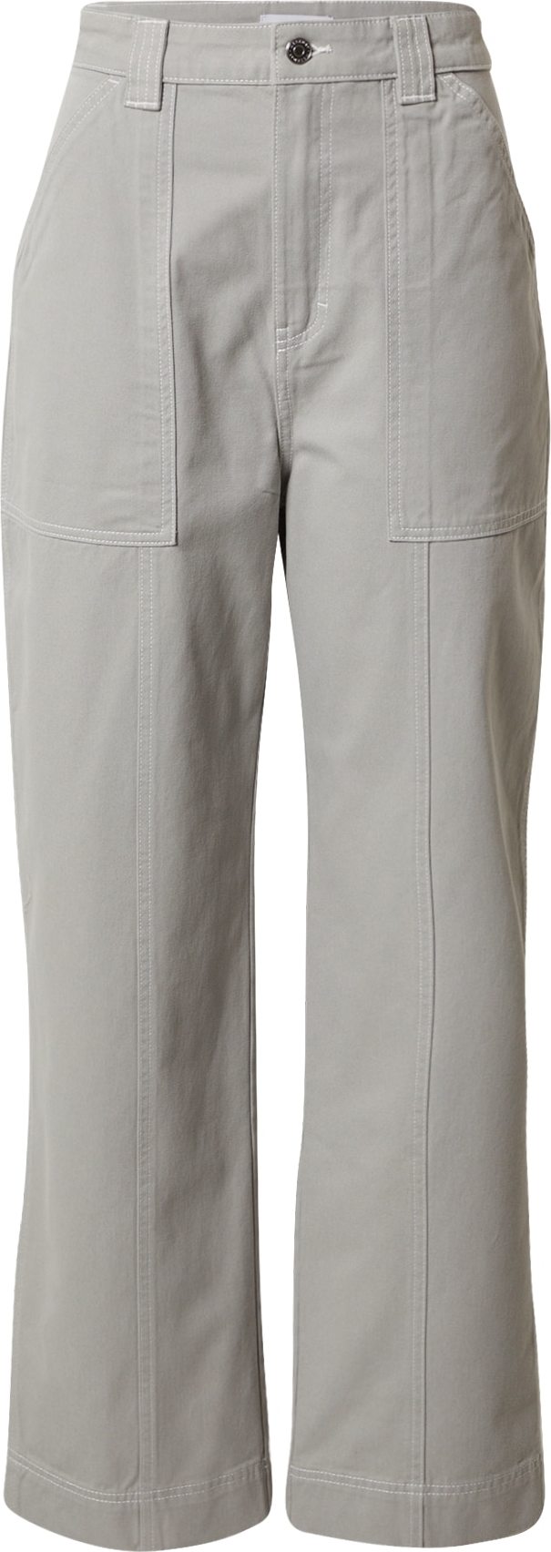 WEEKDAY Kalhoty 'Gwyneth' šedá