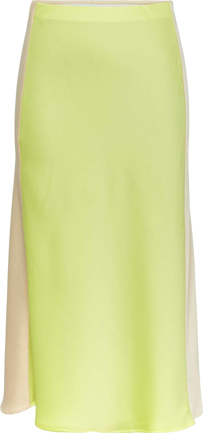 Y.A.S Sukně 'Kalina' champagne / limone