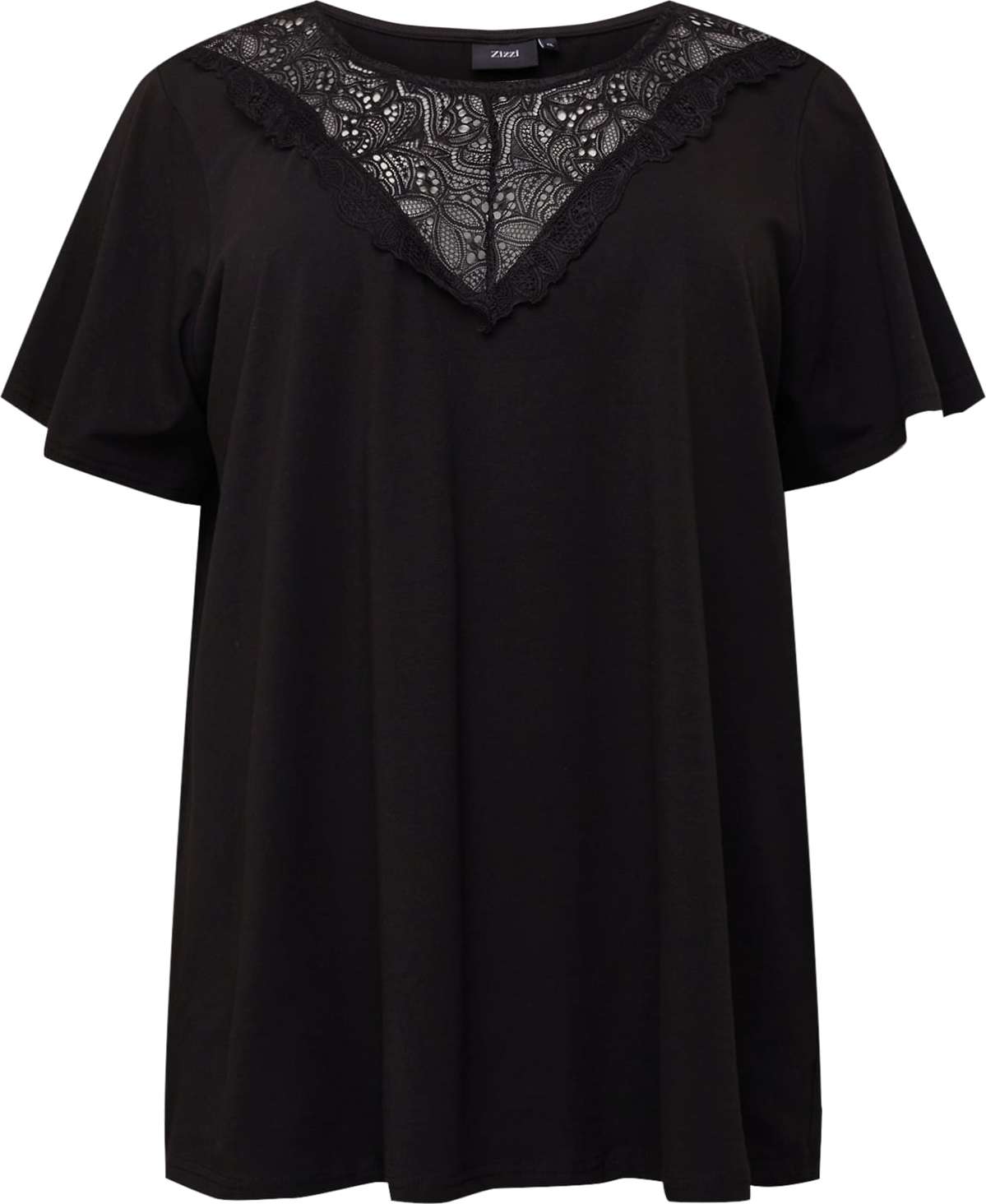 Zizzi Tričko 'Carly' černá