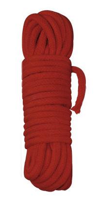 Shibari Bondage lano 10 m - červené Shibari Bondage