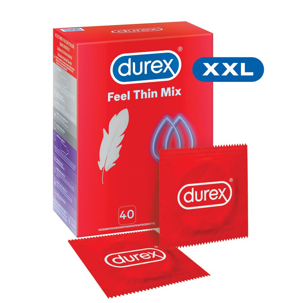 DUREX Feel Thin MIX kondomy 40 ks Durex