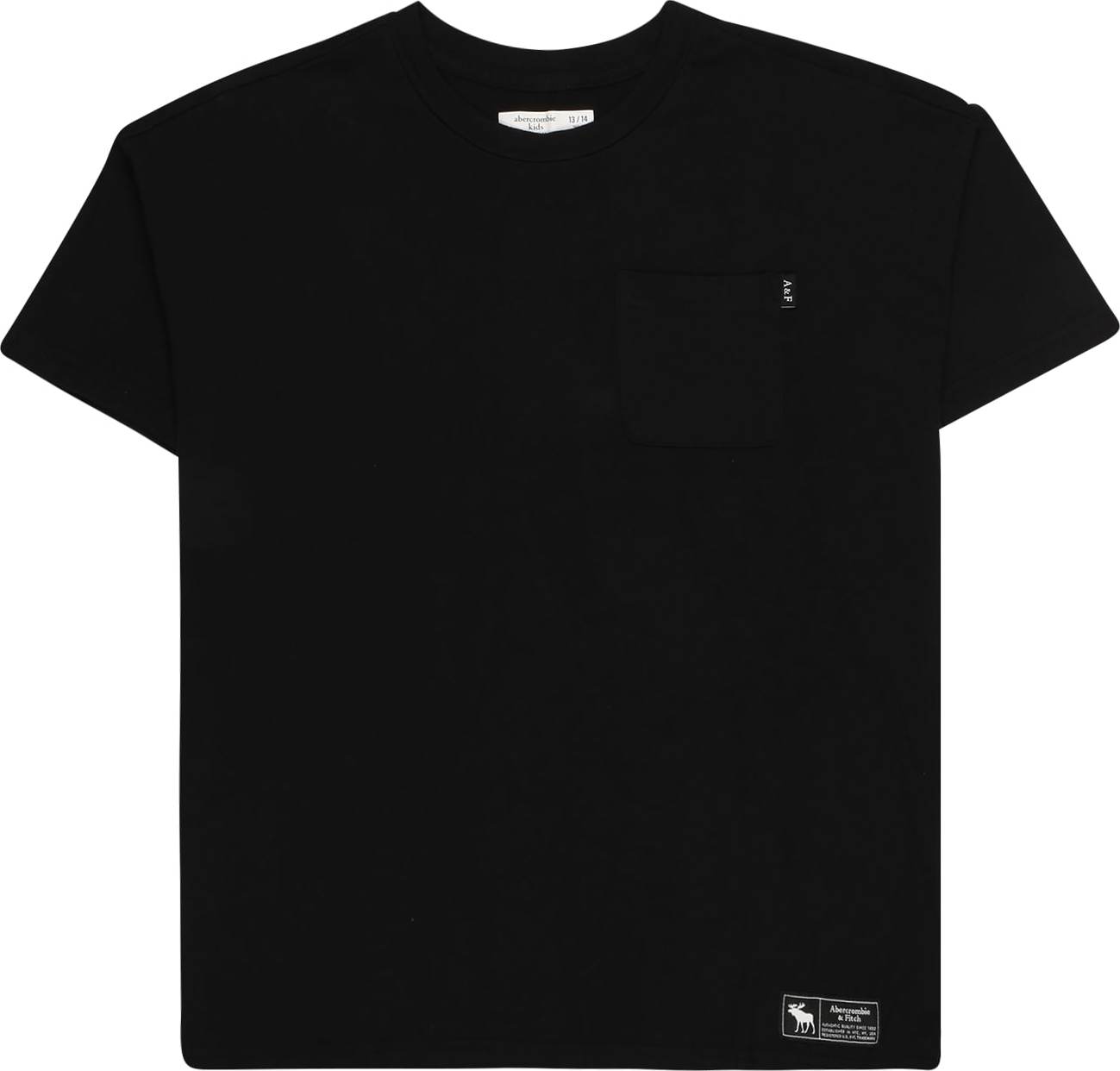 Abercrombie & Fitch Tričko černá