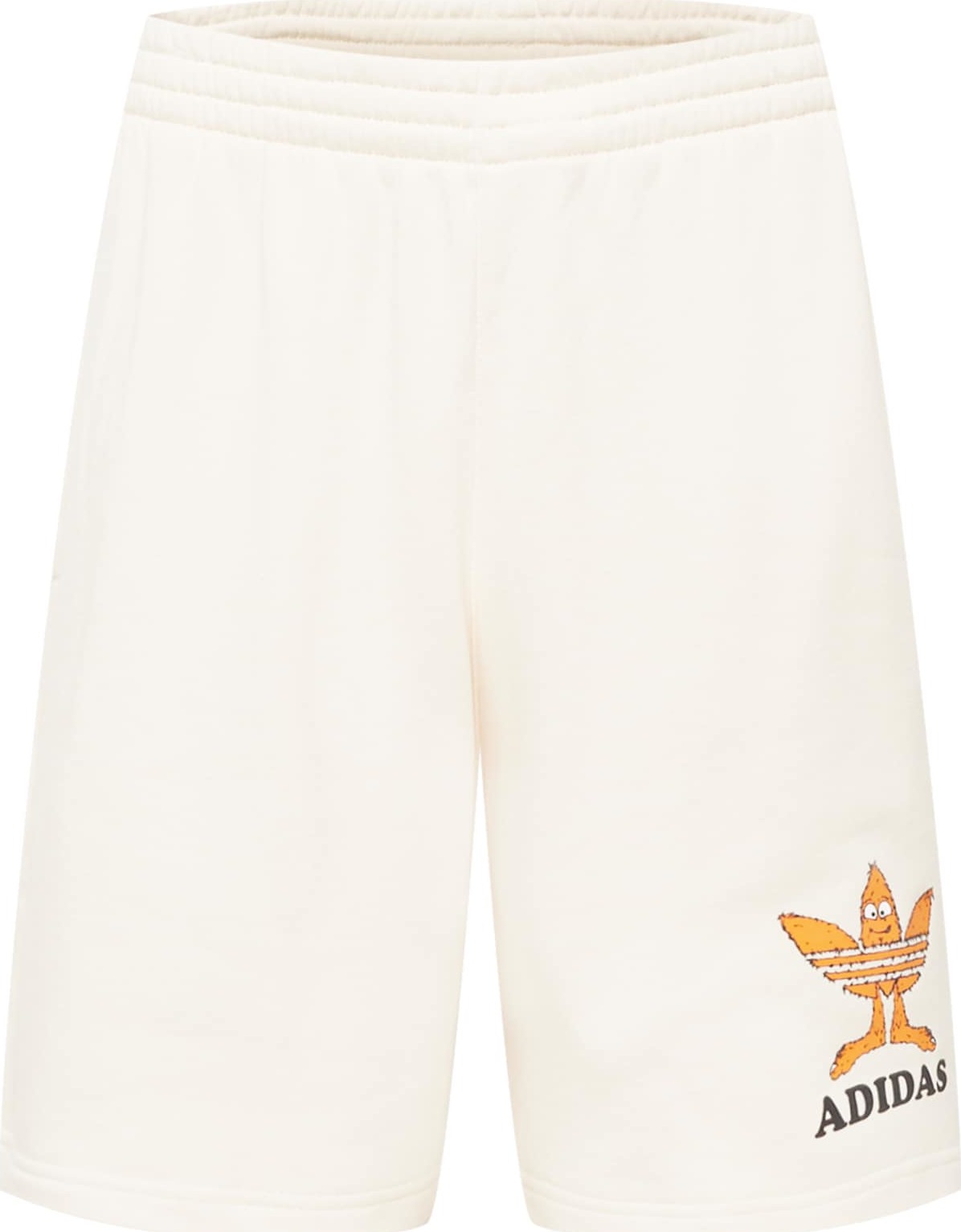 ADIDAS ORIGINALS Kalhoty krémová / oranžová / černá