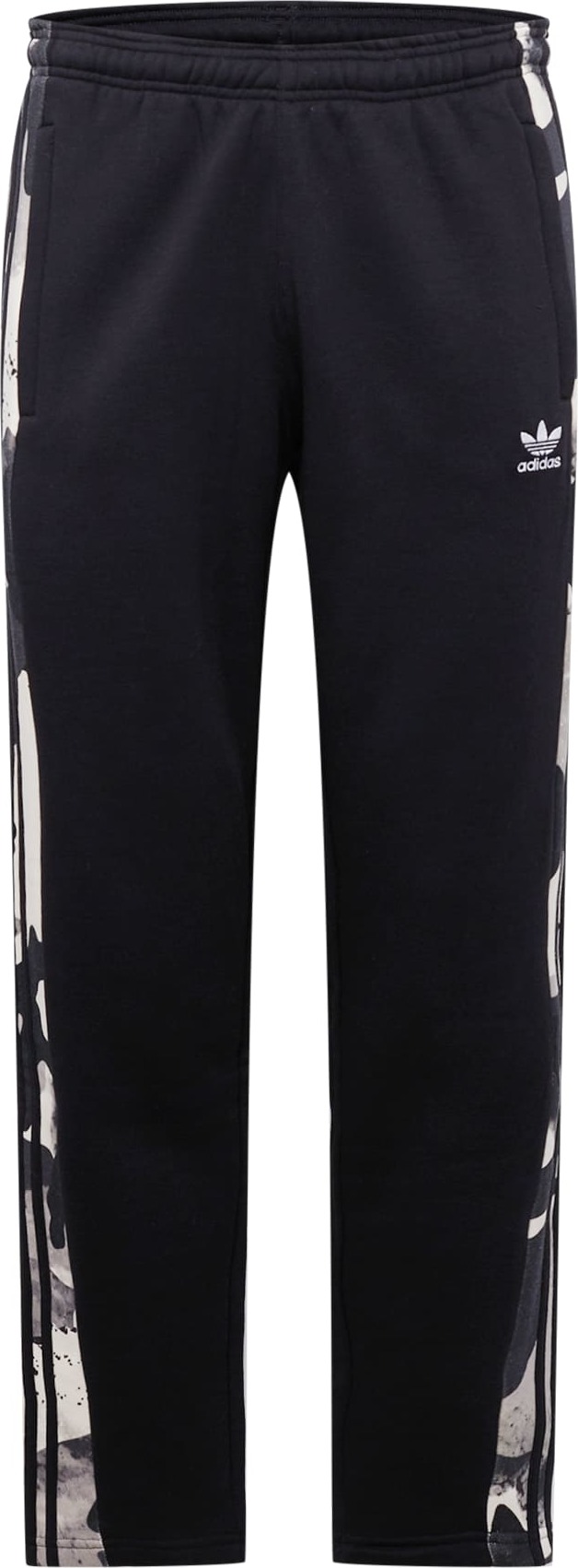 ADIDAS ORIGINALS Kalhoty tmavě šedá / černá / bílá