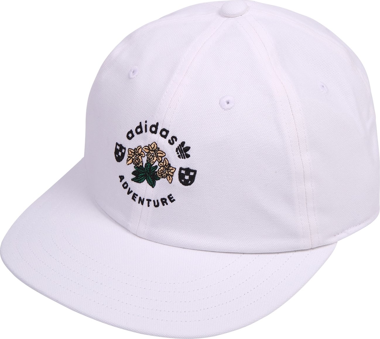 ADIDAS ORIGINALS Kšiltovka 'ADVENTURE VINT' starobéžová / tmavě zelená / černá / bílá