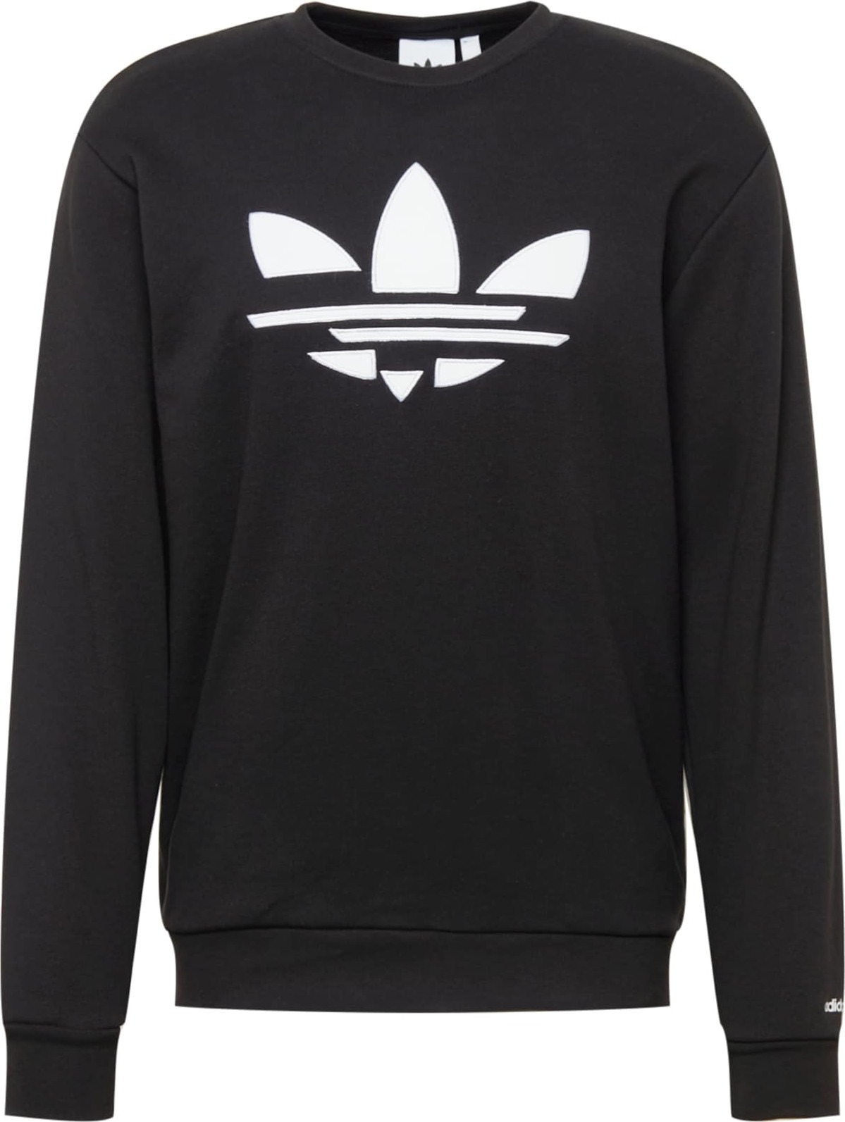 ADIDAS ORIGINALS Mikina černá / bílá