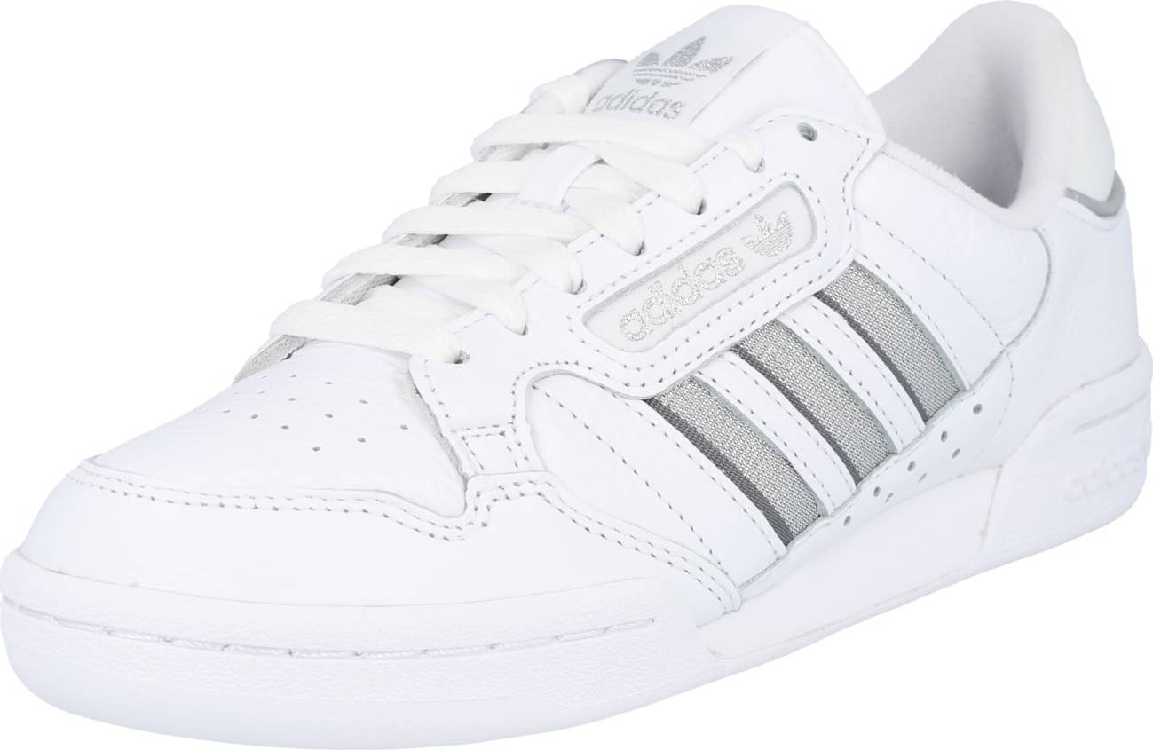 ADIDAS ORIGINALS Tenisky 'Continental 80' čedičová šedá / stříbrná / bílá
