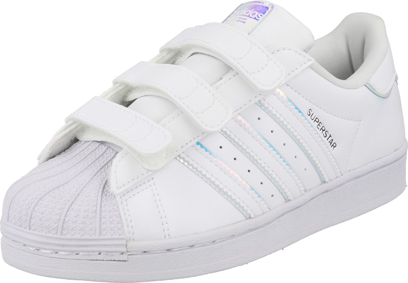 ADIDAS ORIGINALS Tenisky 'Superstar' aqua modrá / tmavě modrá / starorůžová / bílá