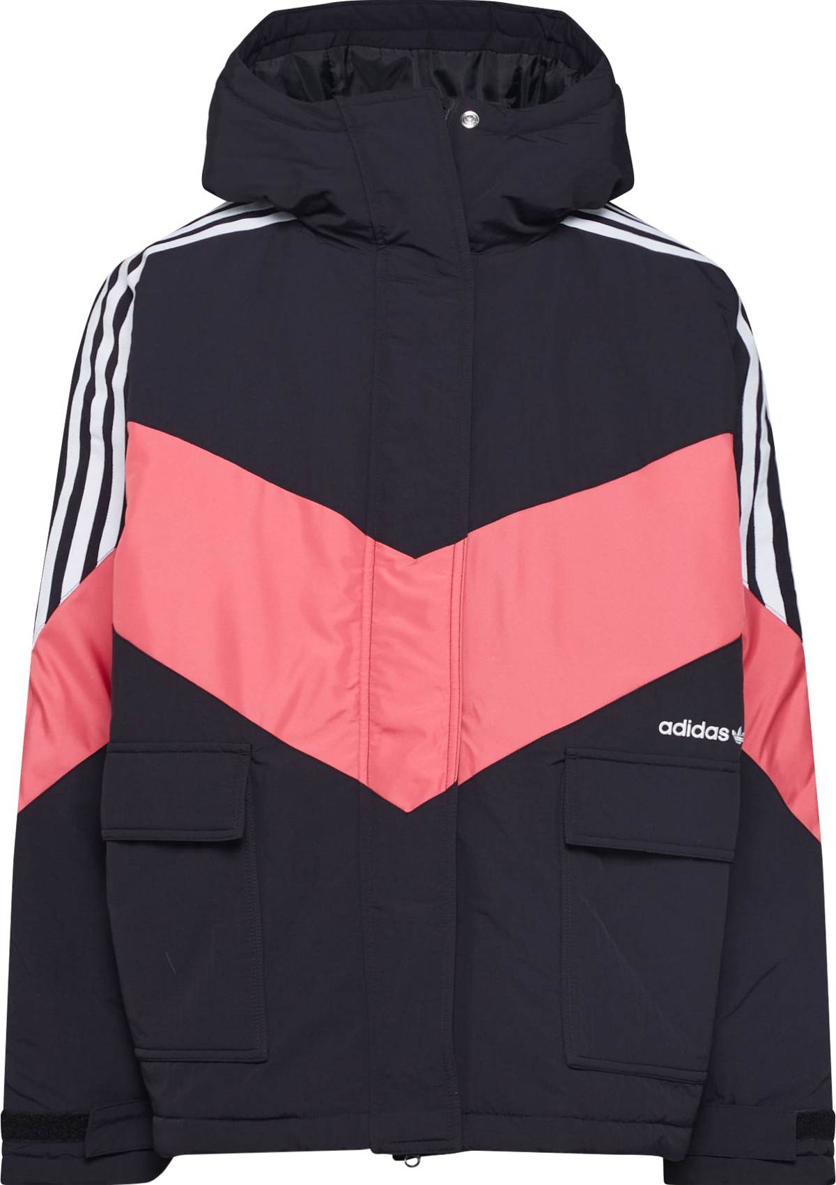 ADIDAS ORIGINALS Zimní bunda 'ICONIC WINTER J' černá