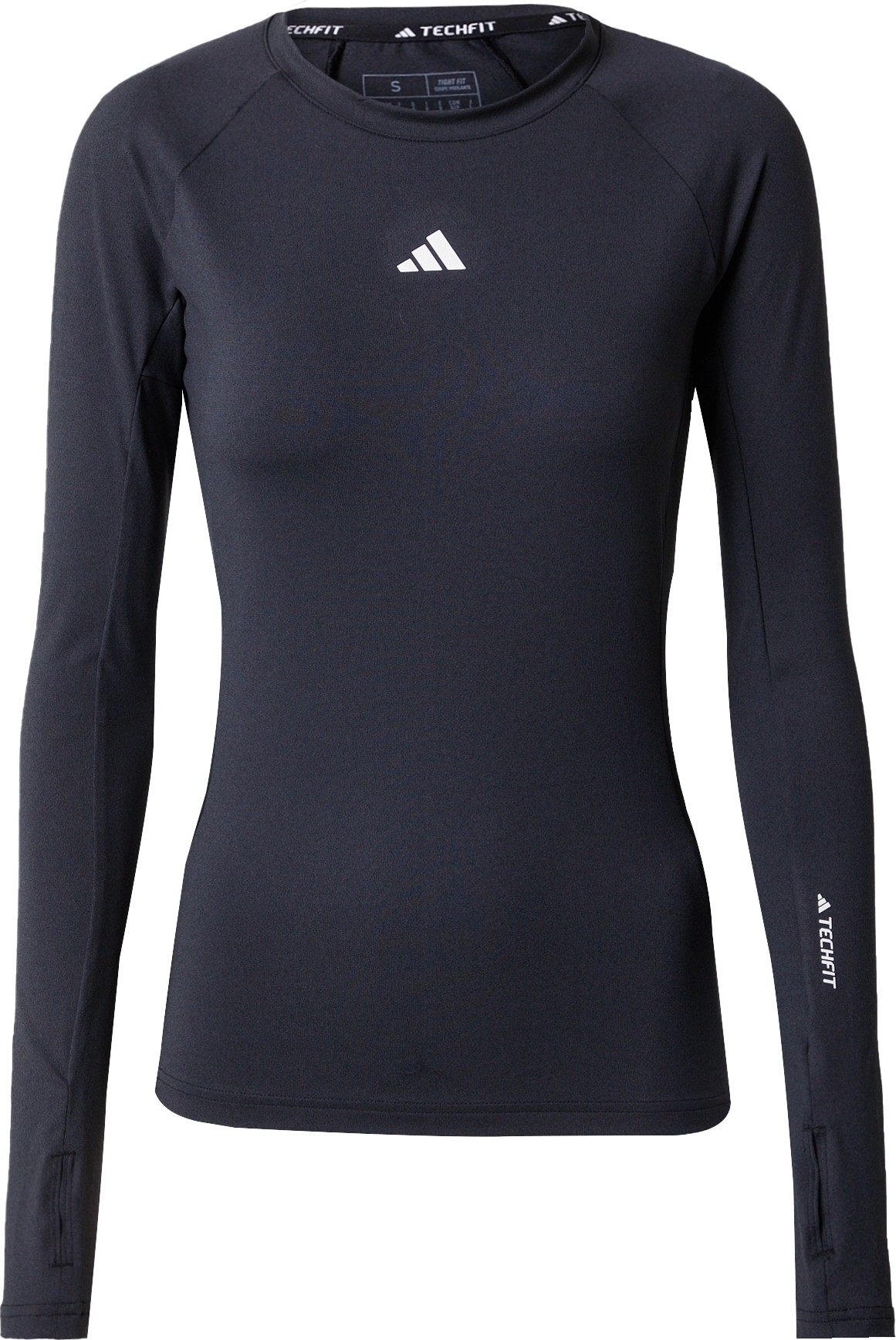 ADIDAS PERFORMANCE Funkční tričko černá / bílá
