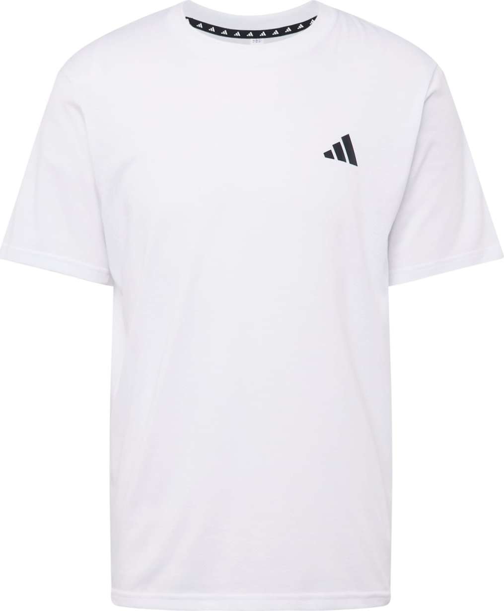 ADIDAS PERFORMANCE Funkční tričko černá / bílá