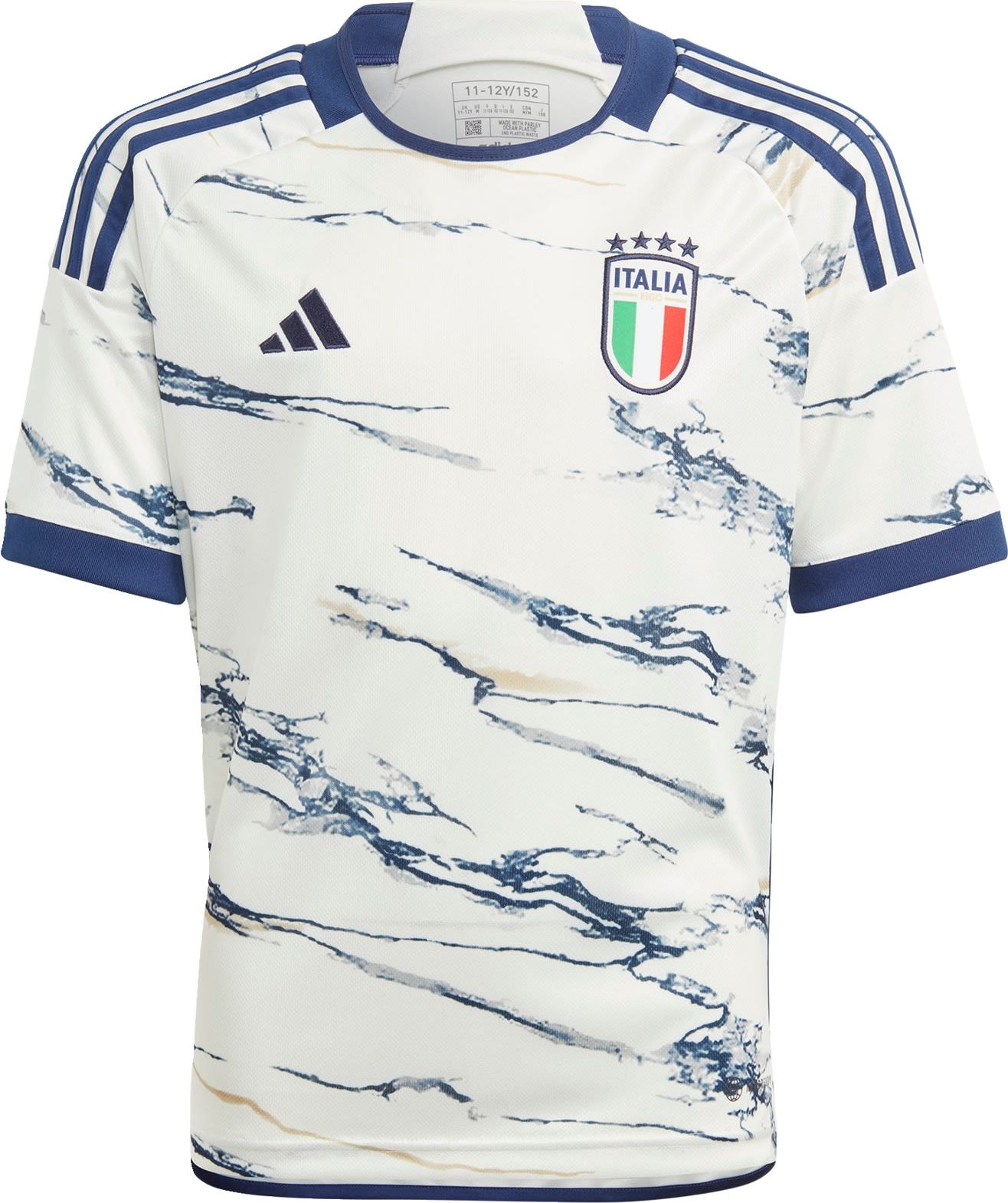 ADIDAS PERFORMANCE Funkční tričko 'Italien 23' modrá / offwhite