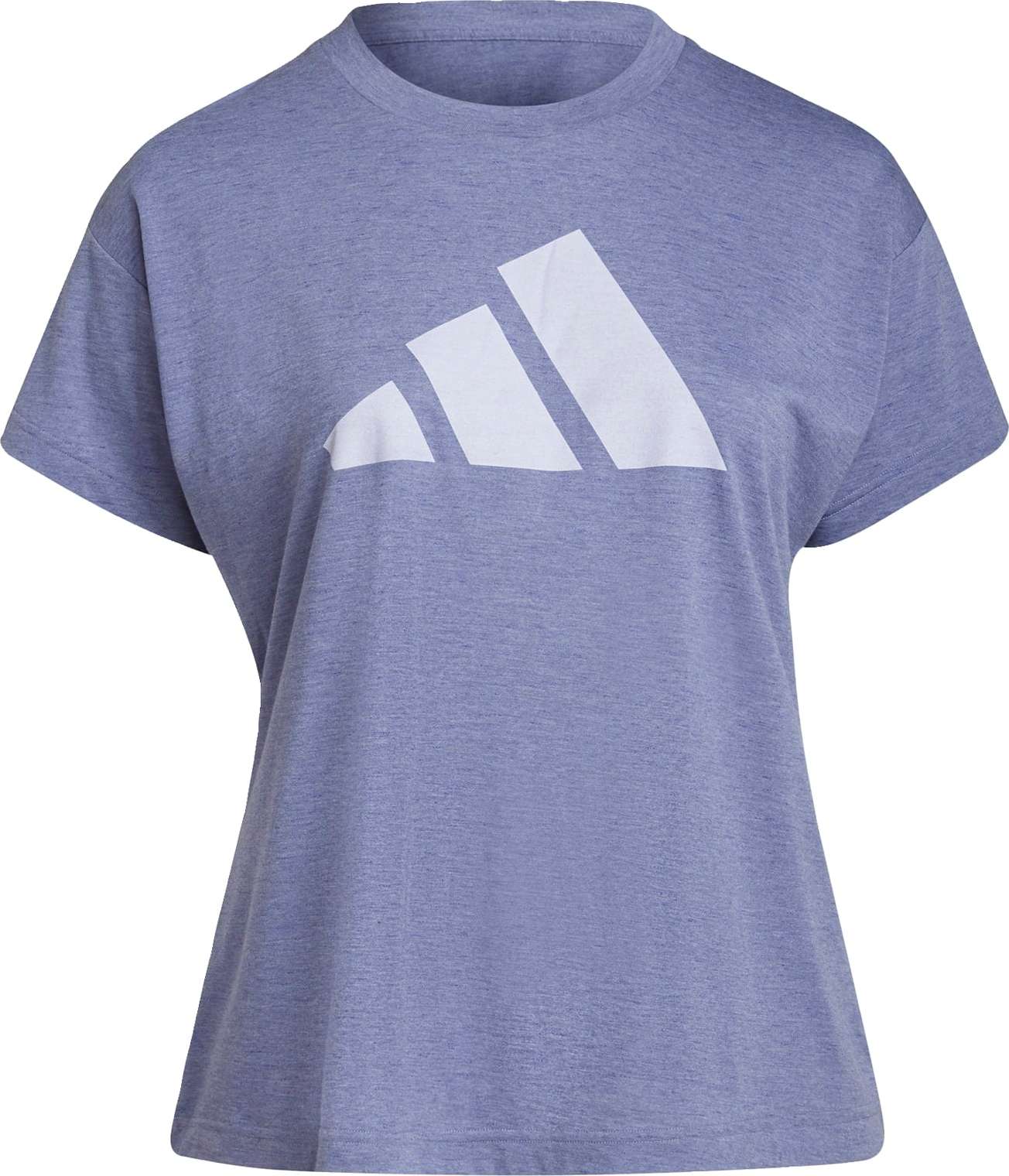 ADIDAS PERFORMANCE Funkční tričko šedá / světle fialová